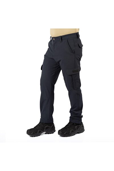 Polis Sepeti Tugan Taktikal Likralı Taktik Görev Pantolonu Cırtlı Lacivert
