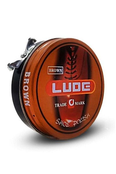 Luden Shoe Polish Brown, 50ml