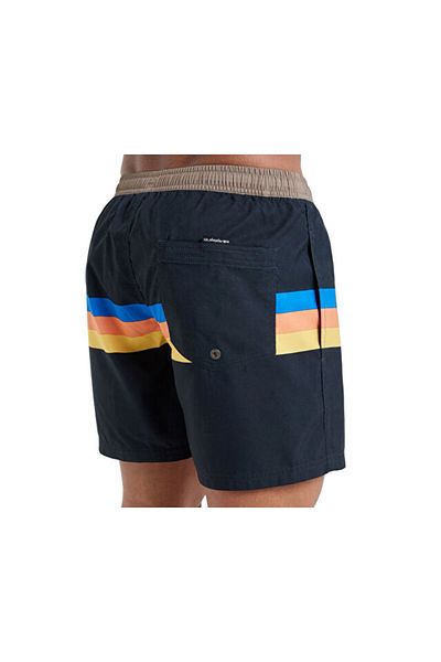 Quiksilver Everyday Straıght Volley 15 Men's Swimming Shorts Eqyjv04121-Blrs Black