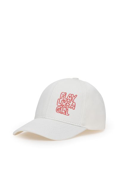 U.S. Polo Assn. Girl's White Hat 50312311-Vr013