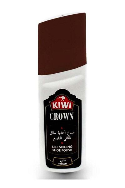 Kiwi Crown Self Shining Shoe Polish Brown, 75ml