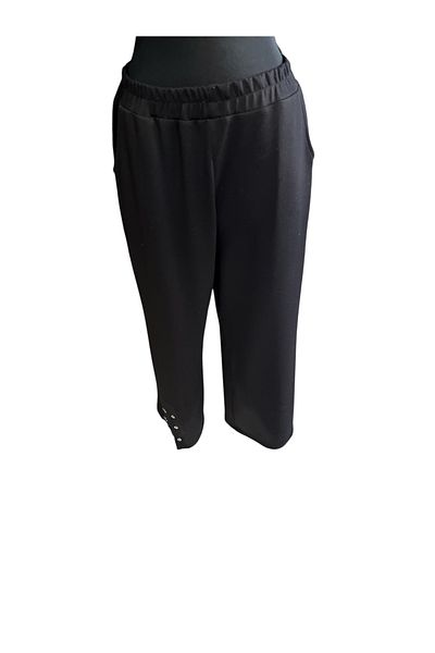 FATMA DANIŞMAN Plus Size Double Tunic Suit with Staple Detail