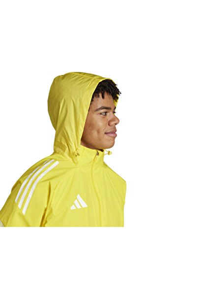 adidas Tiro25C Aw Jkt Ανδρικό Προπόνηση Ποδοσφαίρου Αδιάβροχο JI8958 Κίτρινο