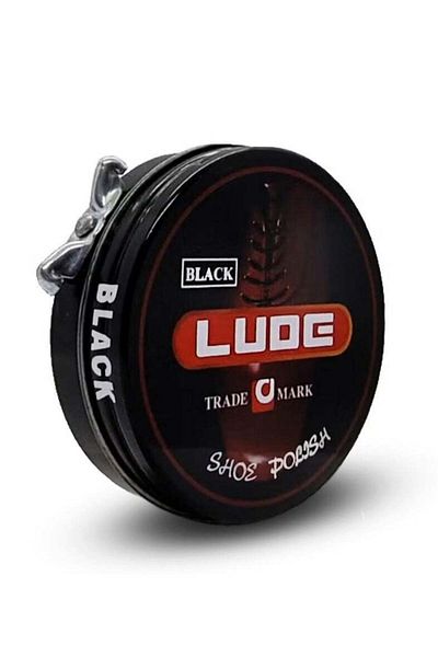 Luden Shoe Polish Black, 50ml