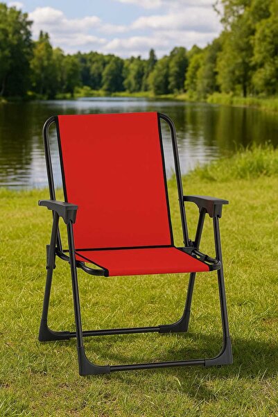 Ege LUX Plaj/Piknik Sandalyesi - Plastik Kollu