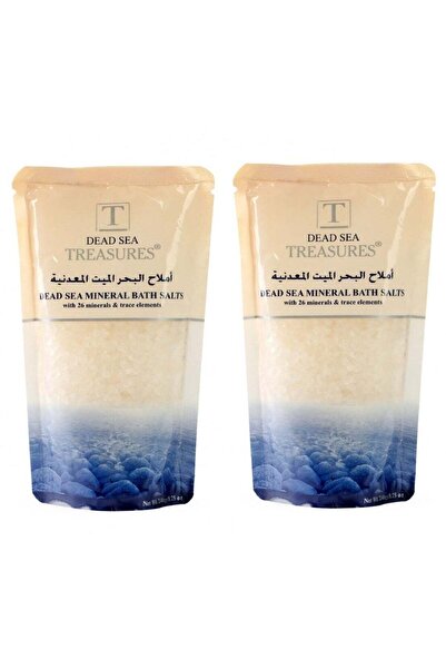 Treasures Pack of 2 Dead Sea Mineral Bath Salt - 2x240g
