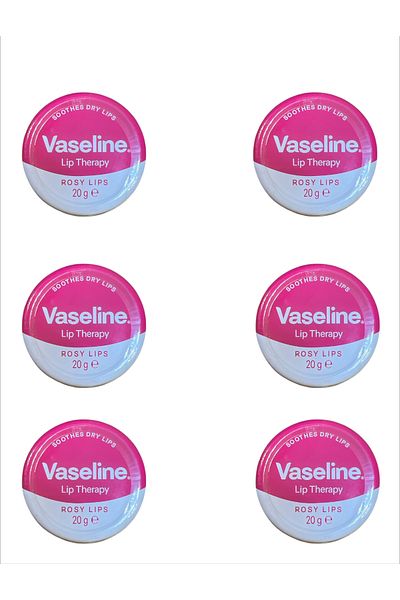 Vaseline Vaseline Lip Therapy Rosy Lips - 20g - 6 pieces