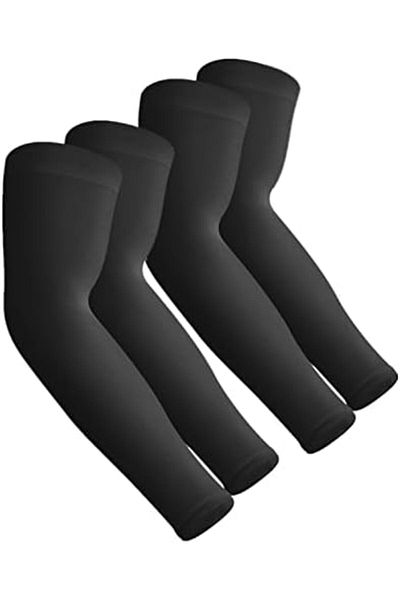 Generic Aegend 2 Pairs Sun Protection Cooling Arm Sleeves - Tattoo Cover Up - Sun Sleeves for Men & Women fo