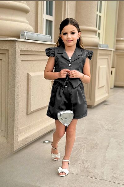 Amur Girl's Suit Shorts and Vest