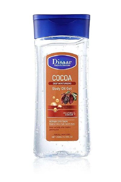 Disaar ديسار جل زيتي للجسم الترطيب العميق بالكاكاو - 200 مل