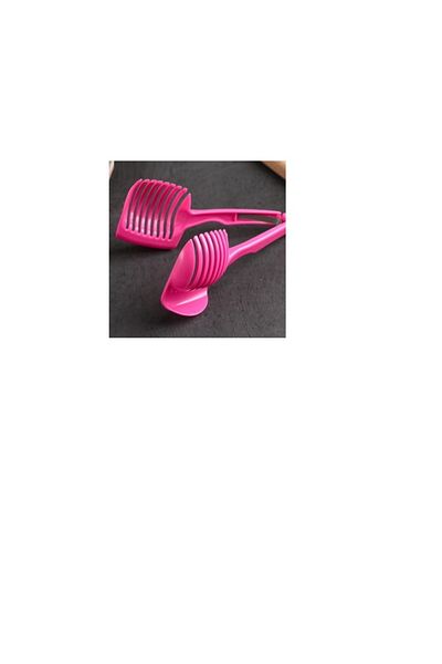 Generic 2pcs Handheld Plastic Potato Slicer