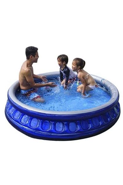 Generic Soft Side Inflatable Pool, 175x35 cm Kids' Swimming Pool