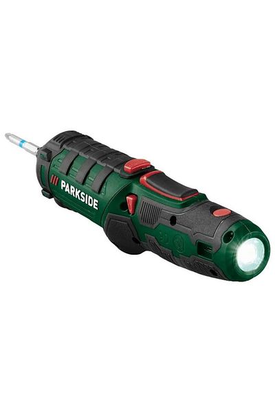 PARKSIDE șurubelniță fără fir, 4 V, 26 biți, 200 rpm, 10 Nm, mâner drept sau tip pistol