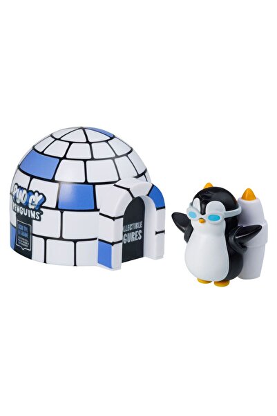 NECO TOYS مجموعة مجسمات البطريق البدين المفاجئة Igloo PUP2207