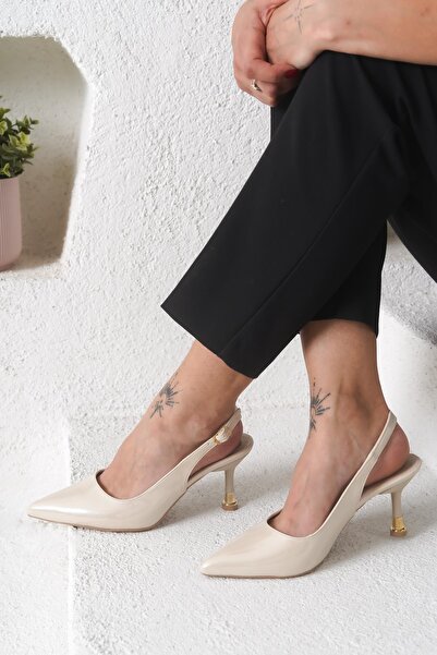 Öncerler Ayakkabı Γυναικεία παπούτσια με τακούνι Galvanize, επίπεδη σόλα, εισ...