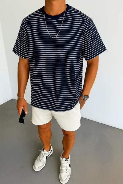 FıttingRoom Oversize Striped Knitwear