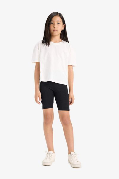 DeFacto Girls' Short Length Leggings E5726A825Hs