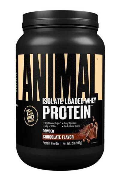 Universal Nutrition Animal Whey Isolate Protein Powder - Loaded for Pre & Post Workout Muscle Builde