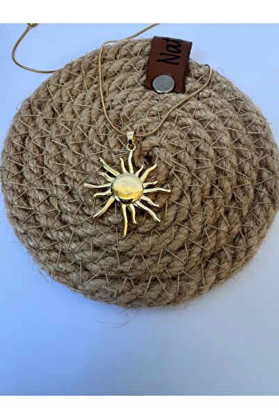 Judas Takı Sun Figure Necklace