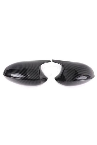 Xenon Bright Set capace oglinzi retrovizoare în stil Batman pentru Bmw Seria 3 E90, E91, E92, E93, Seria 1 E81, E82, E87, E88, carbon