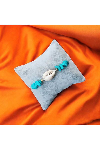 devritarz Turquoise Stone Healing Natural Stone Macrame Braided Bracelet Design