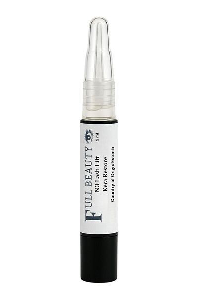 Full Beauty Eyelash Lifting Solution Types - N1 Perming, N2 Fixing, N3 Restore - Lash Lift Lotions 5 ml