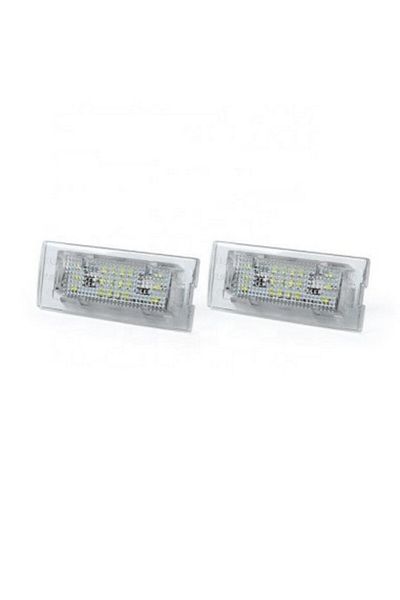 BMW Set de 2 becuri LED pentru numere de bară BMW X5 E53, X3 E83 Facelift