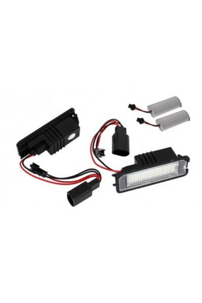 Xenon Bright Φώτα πινακίδας LED για SKODA Superb II Sedan 2008+