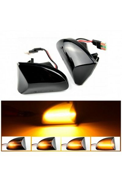 Smart Set de 2 semnalizatoare LED dinamice pentru aripi Smart Fortwo W451