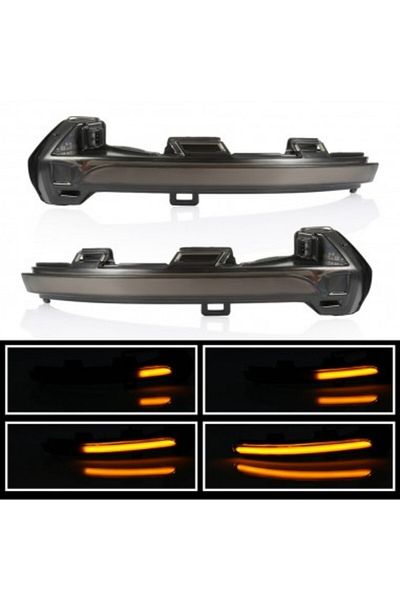 Xenon Bright Set de 2 semnalizatoare LED dinamice pentru oglinzi VW Passat B8, Golf 8, Arteon