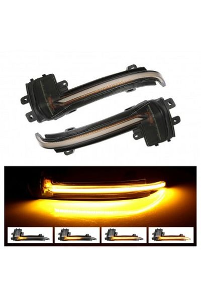 Audi Set de 2 semnalizatoare LED dinamice pentru oglinzi Audi A3 8P FL, A4 B8.5, A5 FL