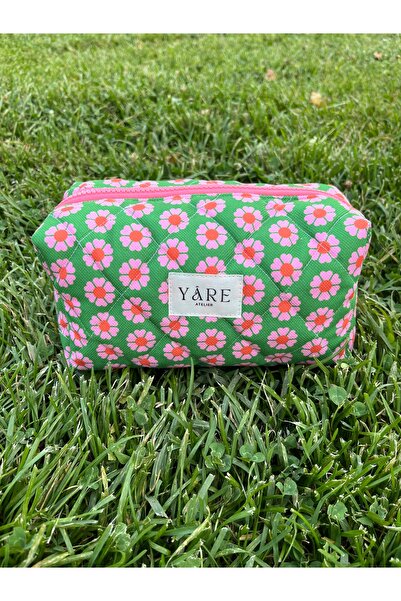 Yare Atelier Чанта за грим, преносима чанта, размер на чанта за грим, чанта за пътуване, платнена чанта