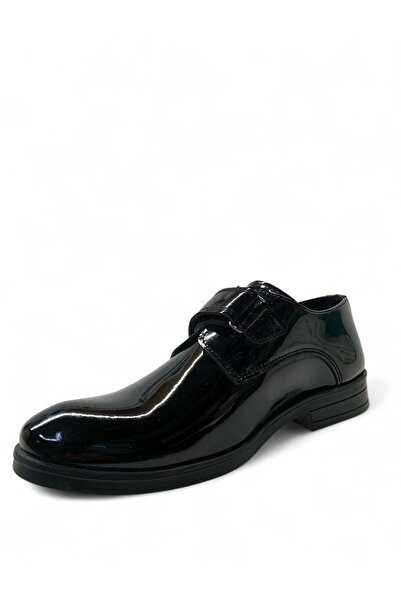 Tuğba Ortopedi 3020 Young Black Patent Leather Classic Shoes