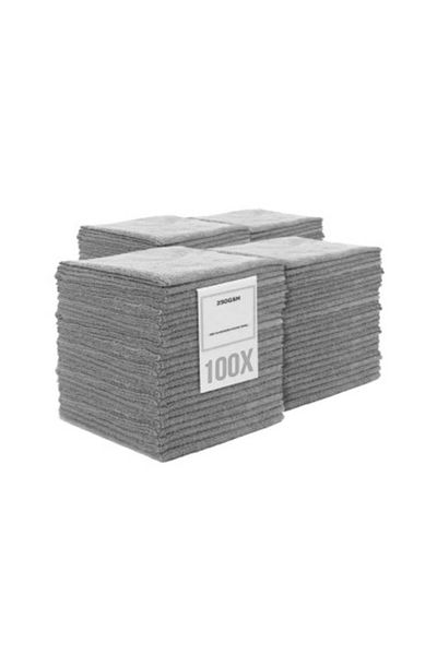 Chemicalworkz Universal microfiber 250 GSM Chemicalworkz Allrounder Coating Towel 40x40 cm, gray set of 100 pieces
