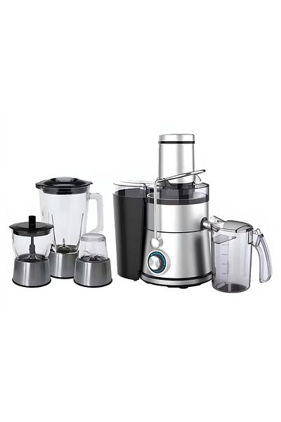 Generic 4 in 1 Slow Juicer Extractor, Blender, Citrus Press & Food Processor – Powerful Cold Press Machine
