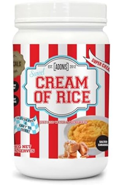 Adonis كريمة أرز بروتين حلوة بنكهة الكراميل المملح 1 كجم