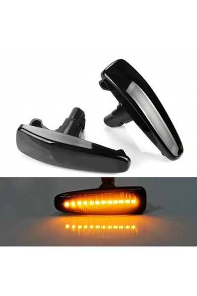 Mitsubishi Set de 2 semnalizatoare LED dinamice pentru aripi Mitsubishi Lancer, Outlander, Mirage
