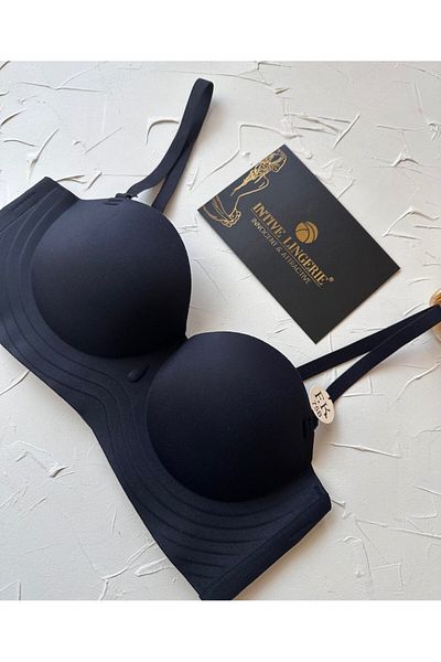 İntive Lingerie Lady Baby Strapless Cut Support Εισαγόμενο σουτιέν χωρίς ίχνη με συσκευή συλλογής χωρίς ραφές