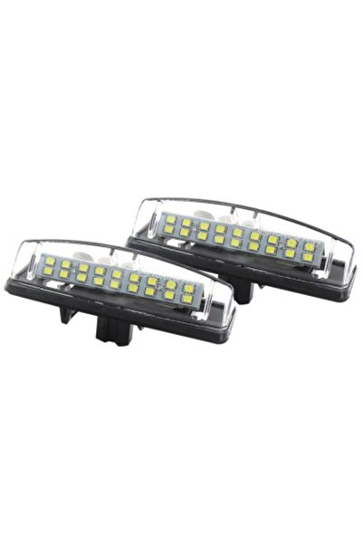 Xenon Bright Set de lumini LED pentru plăcuța de înmatriculare pentru Toyota ...