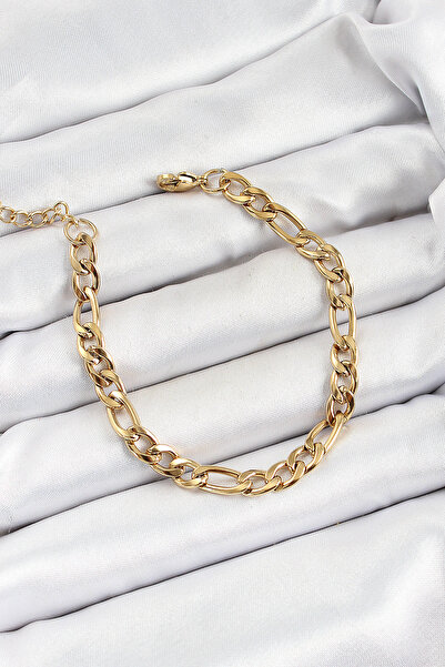 Skygo سوار رجالي من الفولاذ المقاوم للصدأ 316L باللون الذهبي - TJ-EB3734