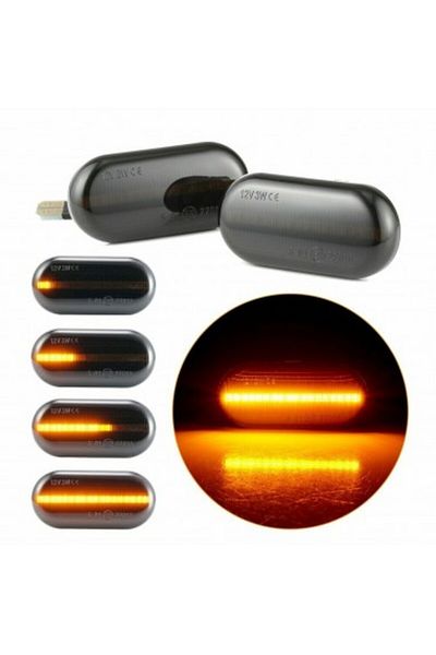 Renault Set de 2 semnalizatoare LED dinamice aripi Renault Clio, Espace, Master, Megane