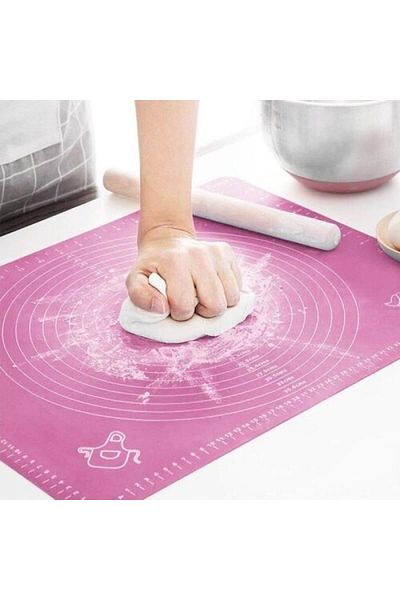 STOREMAX Ntwork Silicone Scale Easy to Use Dough Rolling Mat Bread Ravioli Pasta Dough Kneading Ma