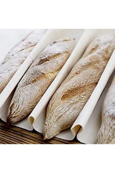 STOREMAX Jvnnastore Bread Making Cloth 50 cm Width 70 cm Length Pasa Cloth 2 Pieces 646268