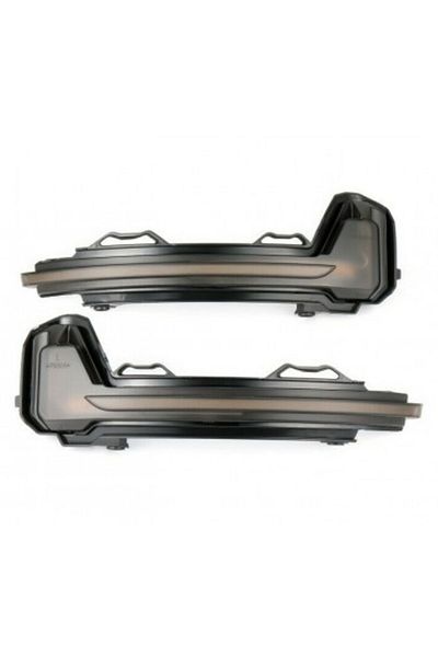 Xenon Bright Set de 2 semnalizatoare LED dinamice pentru oglinzi VW Tiguan MK2, Touareg MK3