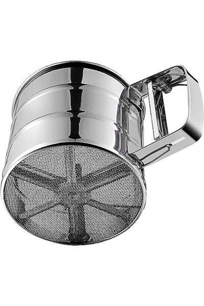 STOREMAX Jvnnastore Stainless Steel Trigger Flour Sieving Apparatus, Flour Sieve, Flour Sieving Machine |   Automatic Stainless Steel