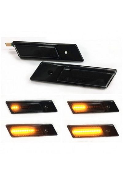 BMW Set de 2 semnalizatoare LED dinamice pentru aripi BMW E36, E32, E34, E30, E24, E28