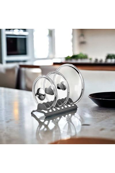 STOREMAX Sellbuystore Inside Cabinet Pot Pan Lid Plate Organizer Basket Plate Rack Dish Rack Kitchen