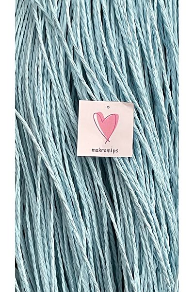 Makromİps Luxury Premium Silvery Ebruli Paper Thread 2 mm 50 Gr Hand Knitting Thread Kraft Hobby Packaging Decoration Multi-Purpose