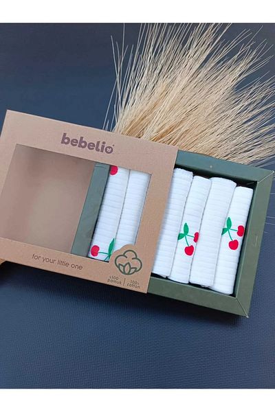 Bilge Trend Baby Mouth Wipes 100% Cotton Combed with Report - Cherry