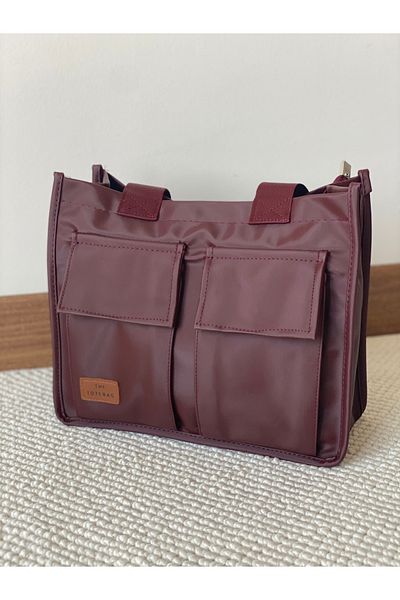 Bagzone Satin Crossbody with Covered Preliminaries, Women's Shoulder Bag